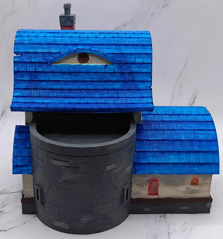The Owl House, rear.