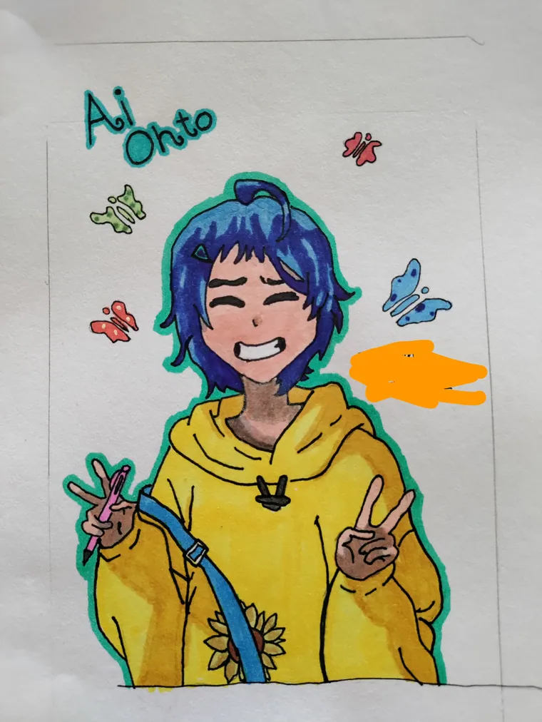 Ai Ohto in copic marker.