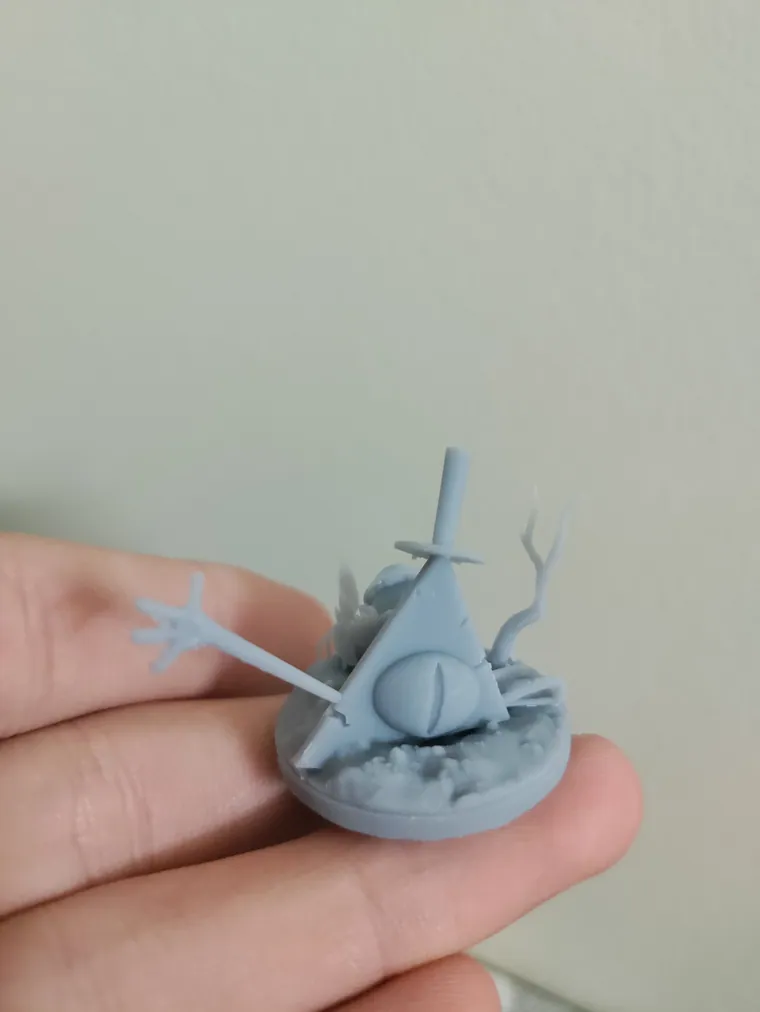 Grey resin print, unpainted.