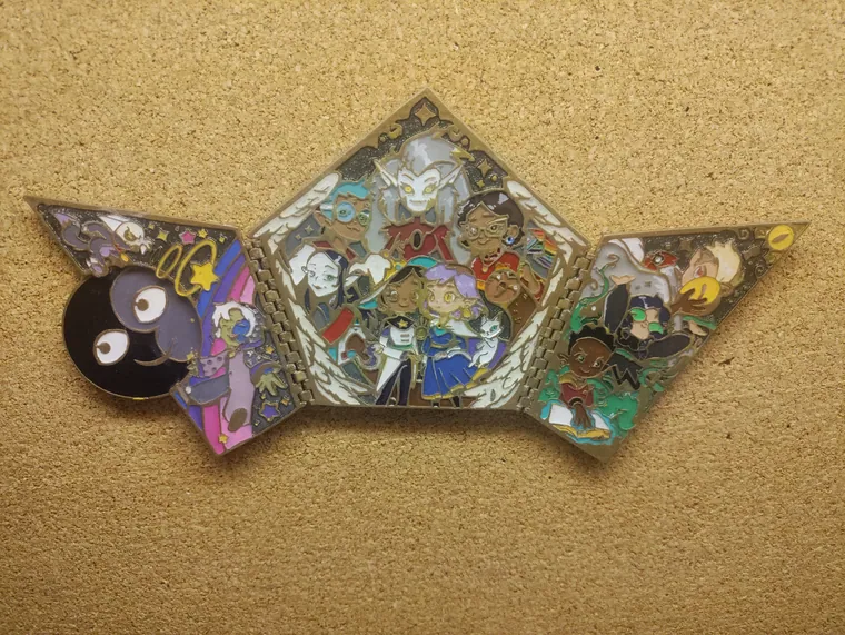 Star shaped pin layout, sample version.